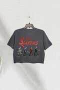 The Slayer Horror Movie Killer Crop Tee For Women